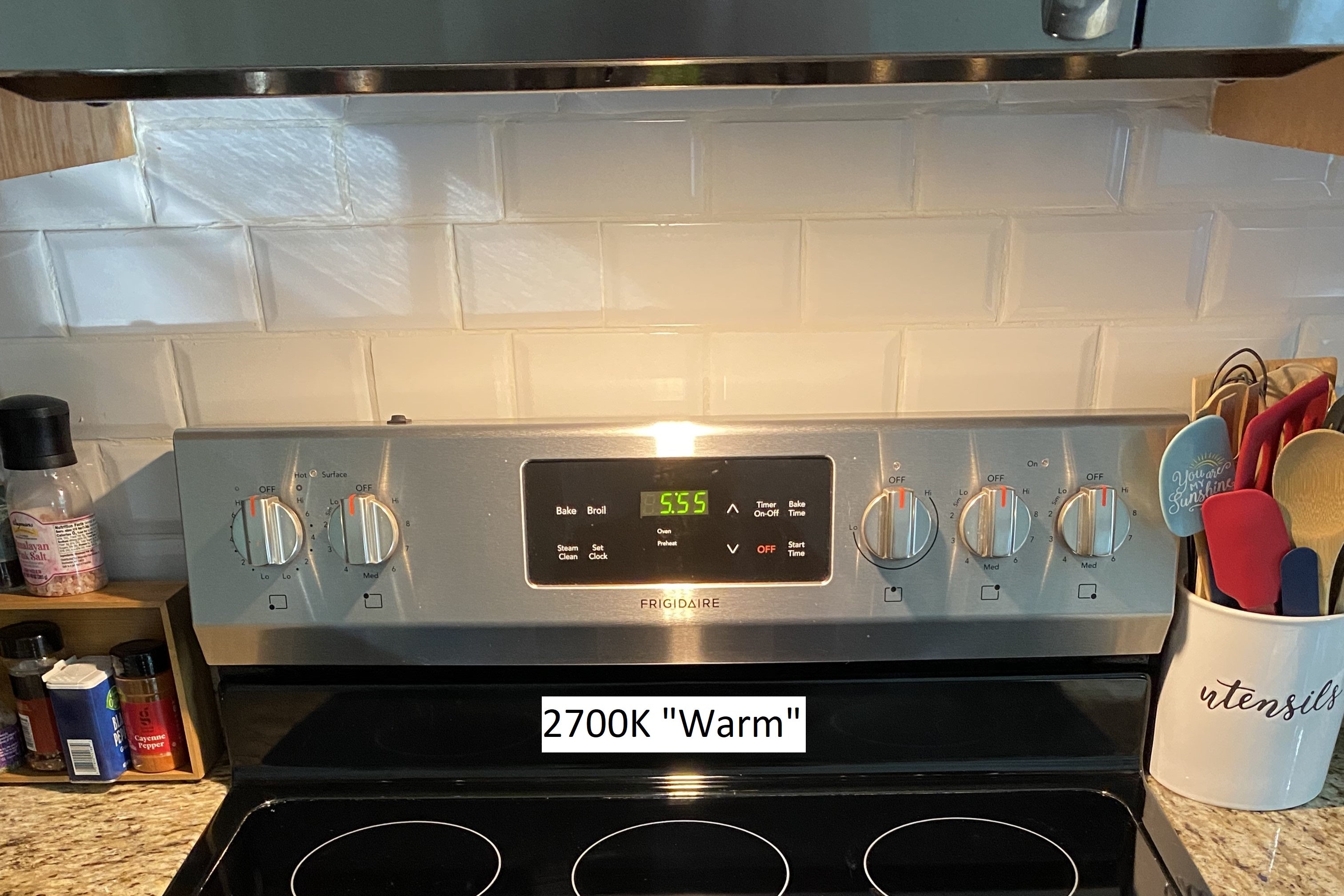 Frigidaire Microwave Warm LED Light Board